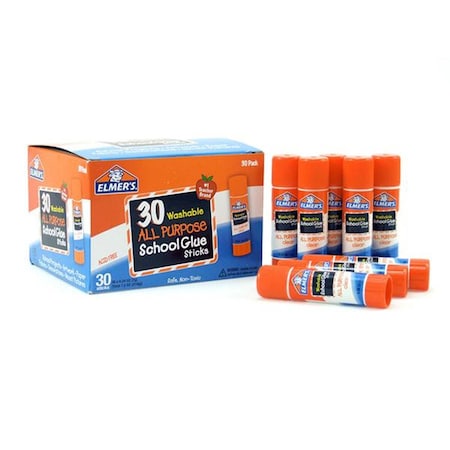 Sanford All Purpose School Glue Sticks, 30PK ELME556